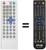 Replacement remote control REMCON827