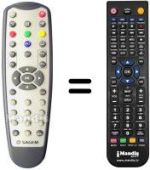 Replacement remote control REMCON848