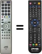 Replacement remote control JVC LT32R70SUT