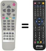 Replacement remote control ALL TEL REMCON009