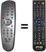 Gleichwertige Fernbedienung LG 6710V00044K