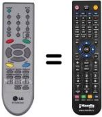 Gleichwertige Fernbedienung LG 29FB5RLX