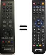 Gleichwertige Fernbedienung Samsung MF59-00291A