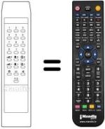 Replacement remote control Daewoo DCS1434