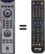 Replacement remote control Medion MD34598