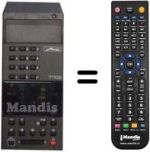 Replacement remote control Metz 7757