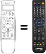 Gleichwertige Fernbedienung Panasonic REMCON014