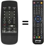 Gleichwertige Fernbedienung Philips VR16513