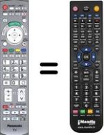Gleichwertige Fernbedienung Panasonic TX-L42G20E