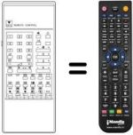 Replacement remote control RC5373