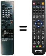 Gleichwertige Fernbedienung Aiwa HV-FX3800