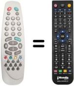 Replacement remote control Trans Continents TR5120