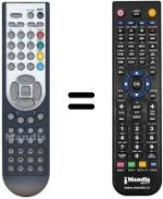 Replacement remote control Inno Hit IH22820TWX