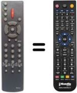 Replacement remote control RC213