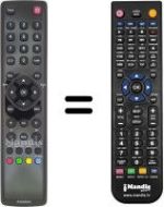 Replacement remote control Thomson 40 FA 3203