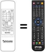 Replacement remote control RC305