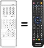 Replacement remote control RC658