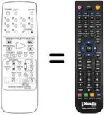 Replacement remote control RC72
