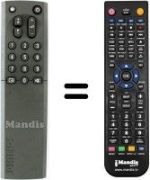 Replacement remote control LG RC9076