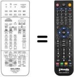 Replacement remote control RC9800