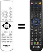 Gleichwertige Fernbedienung Hitachi CS2992TAN