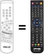 Replacement remote control RC H701