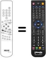 Replacement remote control RCS702