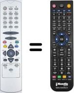 Replacement remote control REMCON1043