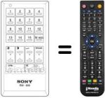 Replacement remote control RM606S
