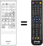 Gleichwertige Fernbedienung Sony RM611