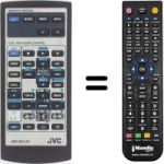 Gleichwertige Fernbedienung JVC RM-RK230