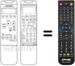 Replacement remote control RRMCG0907GE