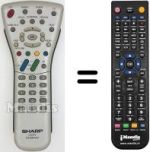 Replacement remote control GA295WJSA