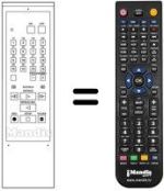 Replacement remote control REMCON472