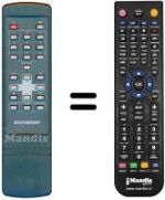Replacement remote control REMCON1276