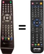 Replacement remote control SCHNEIDER ELIA2410