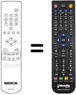 Replacement remote control Nokia ST37HI