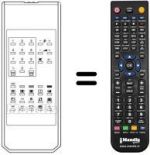 Replacement remote control REMCON1296