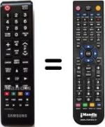 Gleichwertige Fernbedienung Samsung LT22B300EW / EN