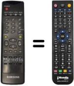 Gleichwertige Fernbedienung Samsung AA59-10075J
