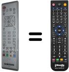 Gleichwertige Fernbedienung Samsung LW17N13WX
