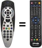 Gleichwertige Fernbedienung Samsung MF5900301A