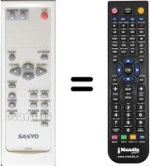 Replacement remote control CXWW