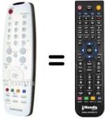 Gleichwertige Fernbedienung Samsung TM-95