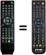 Replacement remote control SCHNEIDER Elia001