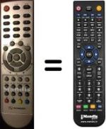 Replacement remote control SCHNEIDER STFT1997