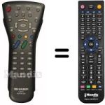 Replacement remote control GA323WJSB