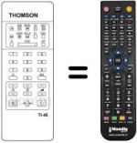 Replacement remote control Thomson 925TX0789