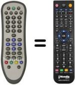 Replacement remote control REMCON1060