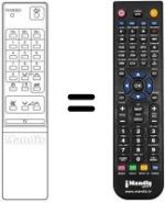Replacement remote control REMCON107